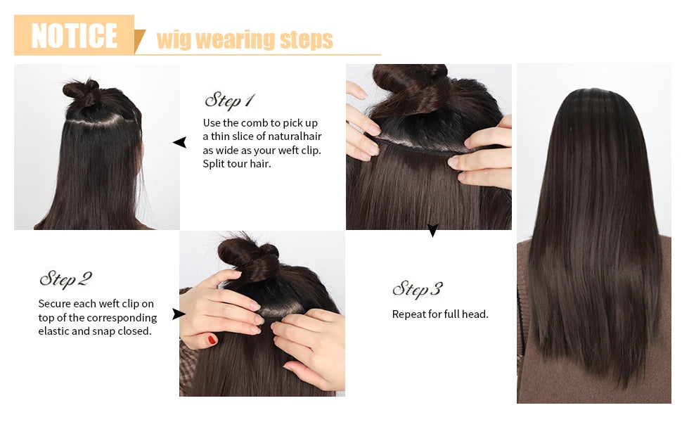 Doreen 160G 200G 240G Volume Series Brazilian Machine Remy Straight Clip In Human Hair Extensions  Full Head 10Pcs 16 to 24 Inch