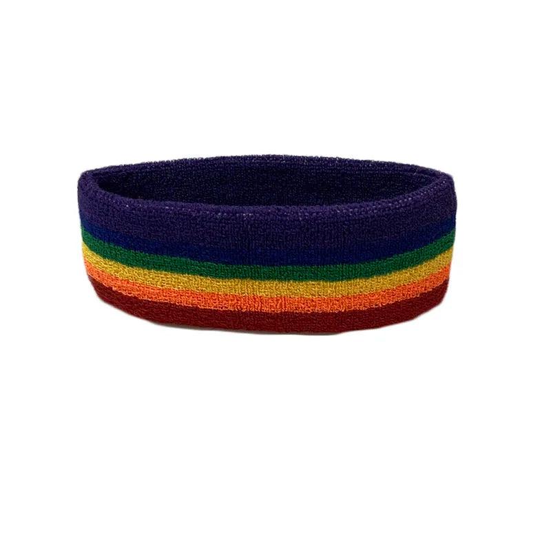 1Pcs Towel Sweatband Head Yoga Headband Sport Hairband Sweat Band Elastic Hair Band For Men Women Running Fitness Accessories