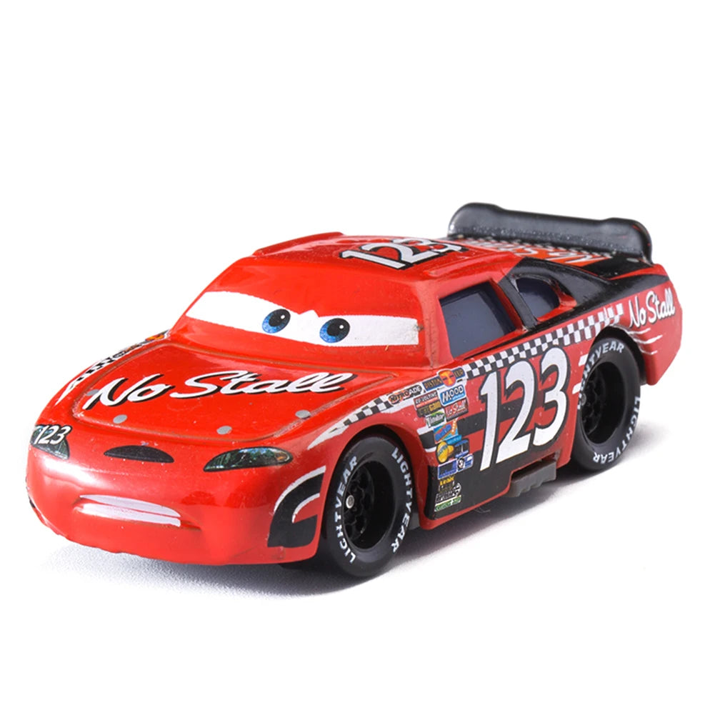 Children Car Disney Pixar Cars 3 Lightning McQueen Toys Jackson Storm The King Mater 1:55 Diecast Metal Alloy Model Car Kid Gift