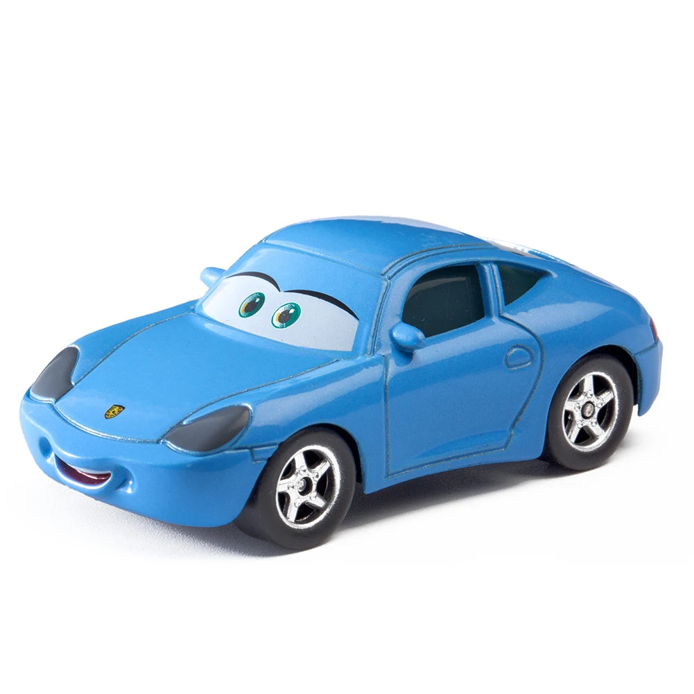 Children Car Disney Pixar Cars 3 Lightning McQueen Toys Jackson Storm The King Mater 1:55 Diecast Metal Alloy Model Car Kid Gift