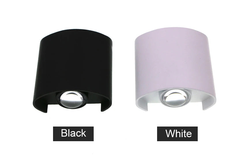 2W 4W 6W 8W 10W 12W  LED Wall Light Outdoor Waterproof Modern Nordic style Indoor Wall Lamps Living Room Porch Garden Lamp
