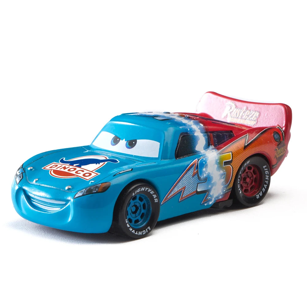 Children Car Disney Pixar Cars 3 Lightning McQueen Toys Jackson Storm The King Mater 1:55 Diecast Metal Alloy Model Car Kid Gift