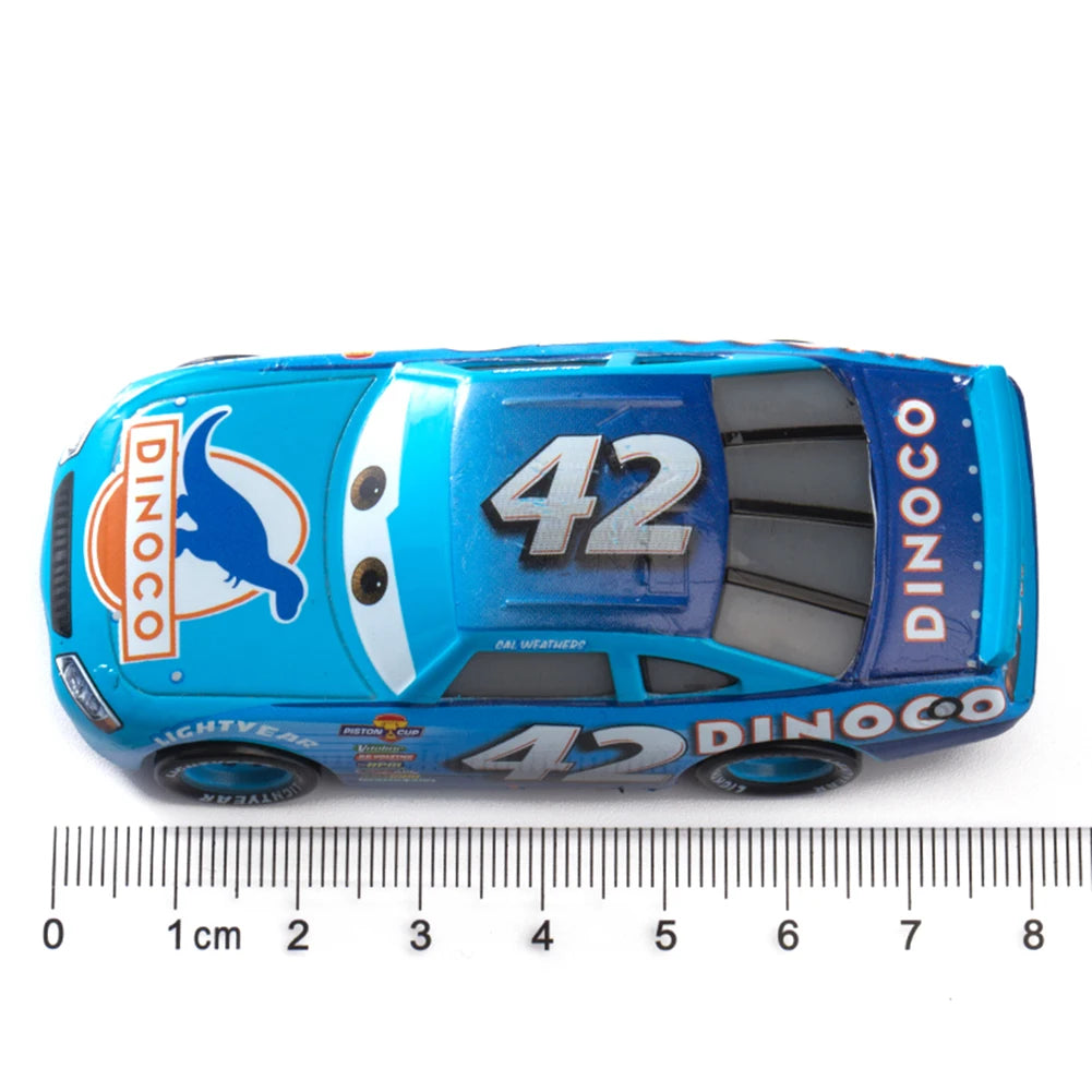 Children Car Disney Pixar Cars 3 Lightning McQueen Toys Jackson Storm The King Mater 1:55 Diecast Metal Alloy Model Car Kid Gift