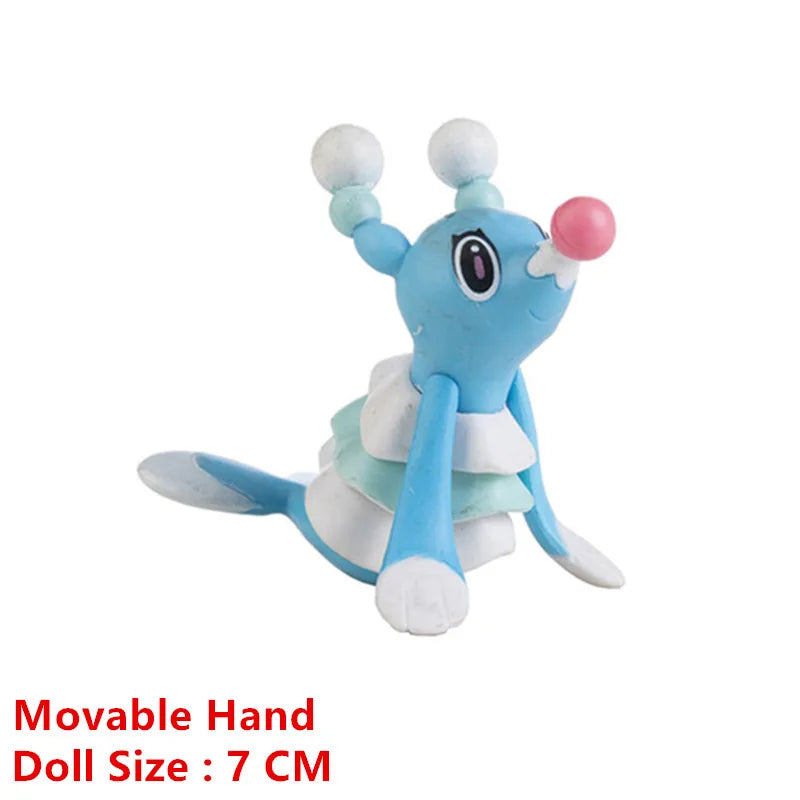 Pokemon 4-13Cm New Cartoons Movie Anime Figure Pikachu Mewtwo Charmander Blastoise Gurado Pet Action Model Toy Gifts