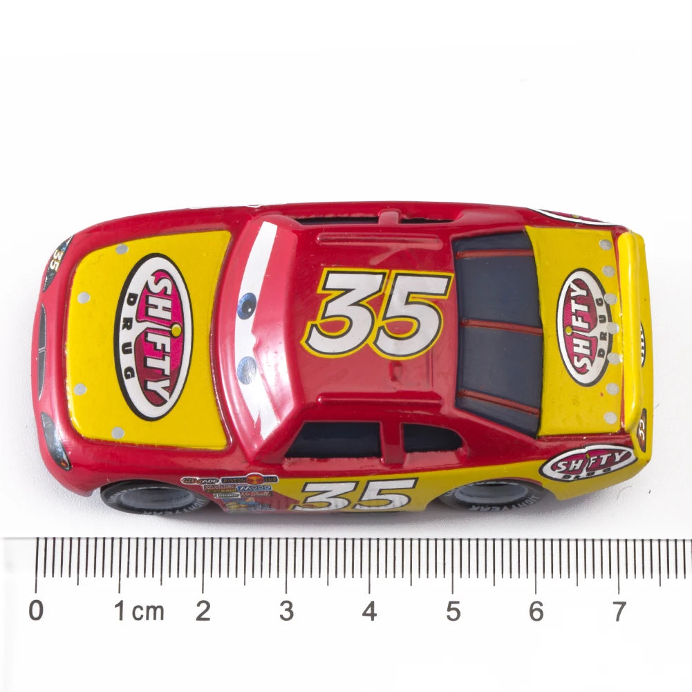 Children Car Disney Pixar Cars 3 Lightning McQueen Toys Jackson Storm The King Mater 1:55 Diecast Metal Alloy Model Car Kid Gift