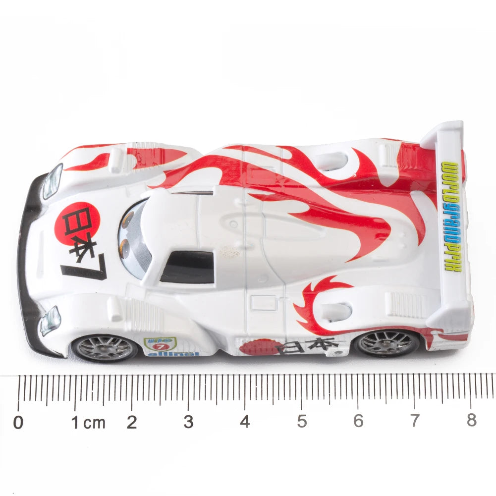 Children Car Disney Pixar Cars 3 Lightning McQueen Toys Jackson Storm The King Mater 1:55 Diecast Metal Alloy Model Car Kid Gift