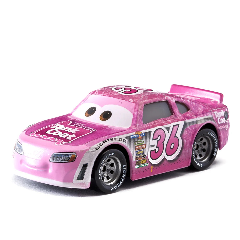 Children Car Disney Pixar Cars 3 Lightning McQueen Toys Jackson Storm The King Mater 1:55 Diecast Metal Alloy Model Car Kid Gift