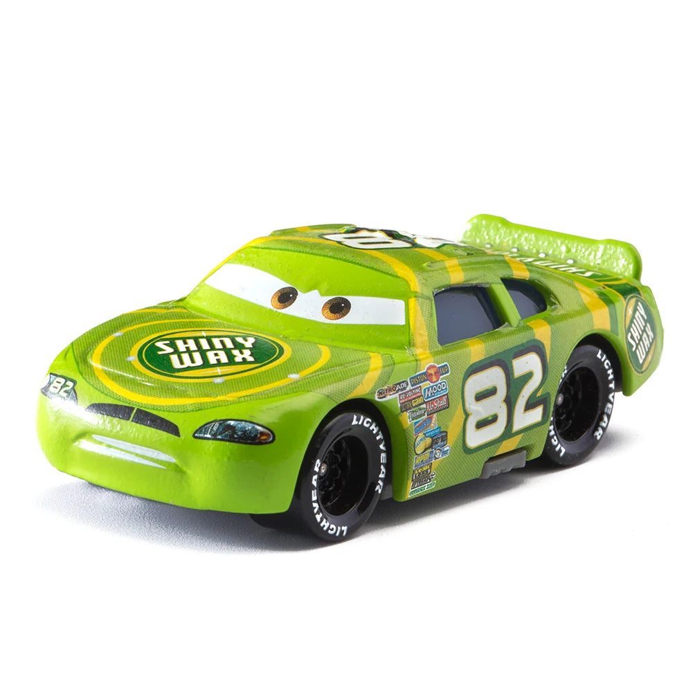 Children Car Disney Pixar Cars 3 Lightning McQueen Toys Jackson Storm The King Mater 1:55 Diecast Metal Alloy Model Car Kid Gift