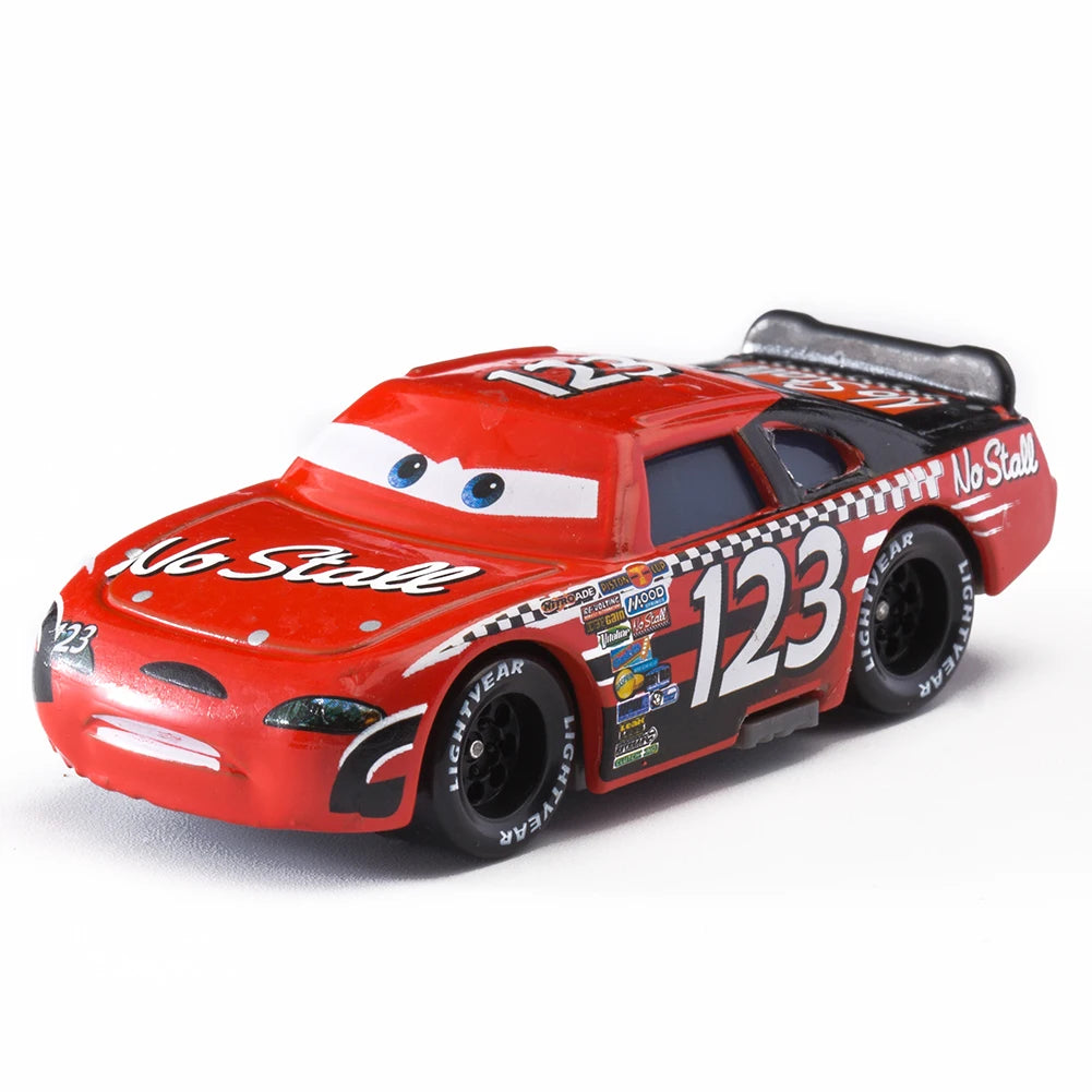 Children Car Disney Pixar Cars 3 Lightning McQueen Toys Jackson Storm The King Mater 1:55 Diecast Metal Alloy Model Car Kid Gift
