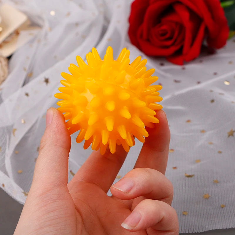 Full Body Spiky Massage Ball Hedgehog Sensory Training Grip the Ball Hard Stress Ball 6cm For Fitness Sport Exercise