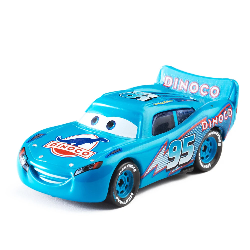 Children Car Disney Pixar Cars 3 Lightning McQueen Toys Jackson Storm The King Mater 1:55 Diecast Metal Alloy Model Car Kid Gift