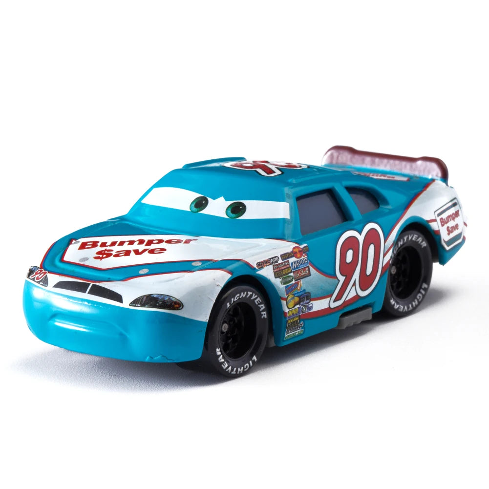Children Car Disney Pixar Cars 3 Lightning McQueen Toys Jackson Storm The King Mater 1:55 Diecast Metal Alloy Model Car Kid Gift