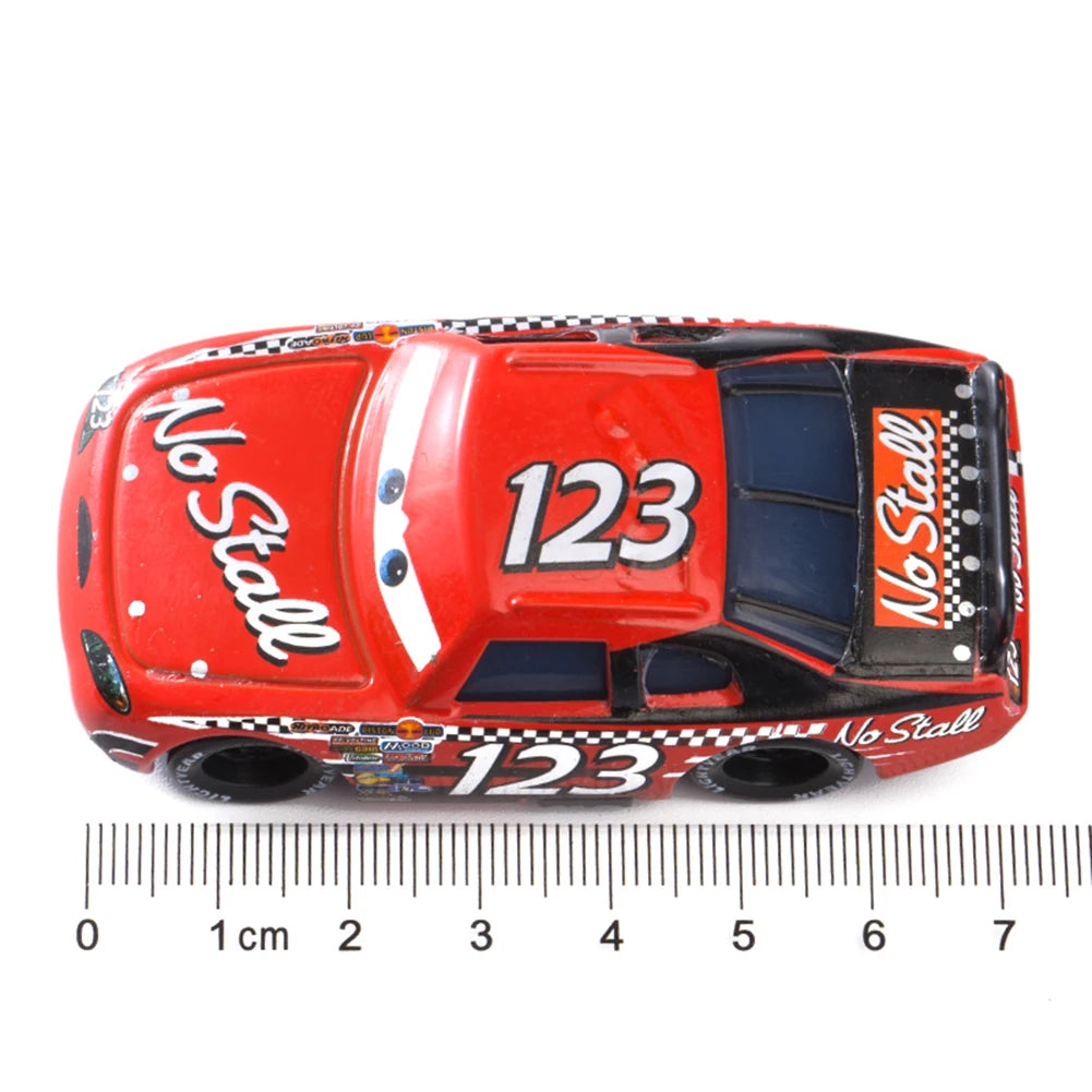 Children Car Disney Pixar Cars 3 Lightning McQueen Toys Jackson Storm The King Mater 1:55 Diecast Metal Alloy Model Car Kid Gift