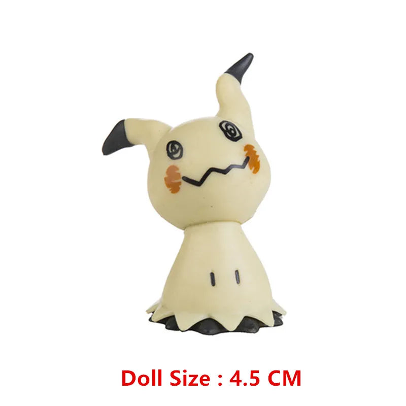 Pokemon 4-13Cm New Cartoons Movie Anime Figure Pikachu Mewtwo Charmander Blastoise Gurado Pet Action Model Toy Gifts