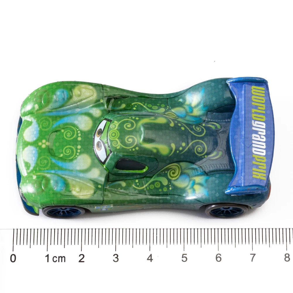 Children Car Disney Pixar Cars 3 Lightning McQueen Toys Jackson Storm The King Mater 1:55 Diecast Metal Alloy Model Car Kid Gift