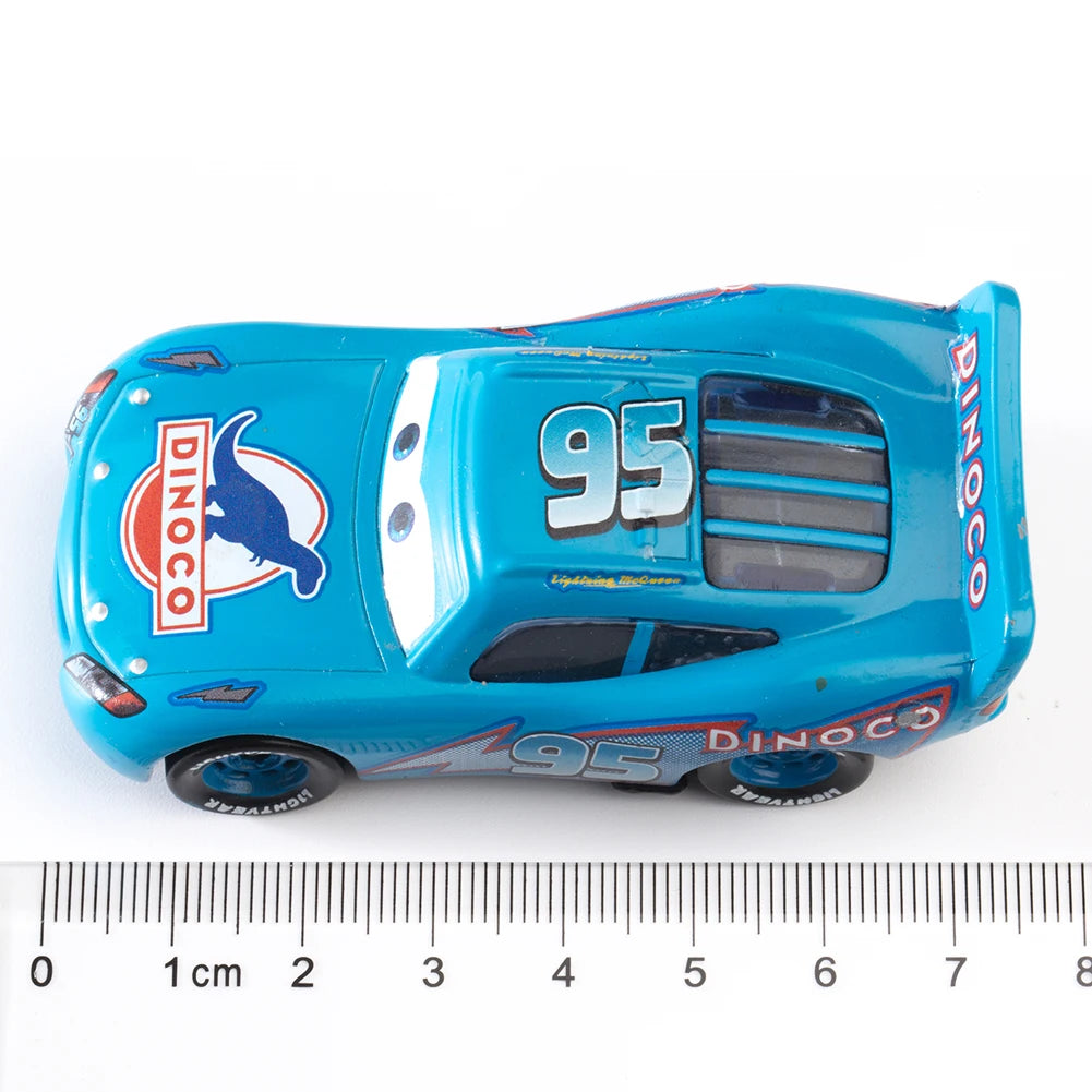 Children Car Disney Pixar Cars 3 Lightning McQueen Toys Jackson Storm The King Mater 1:55 Diecast Metal Alloy Model Car Kid Gift