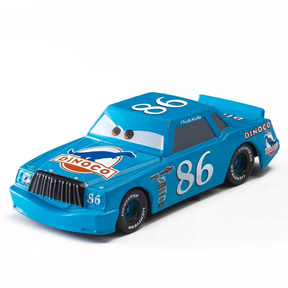 Children Car Disney Pixar Cars 3 Lightning McQueen Toys Jackson Storm The King Mater 1:55 Diecast Metal Alloy Model Car Kid Gift
