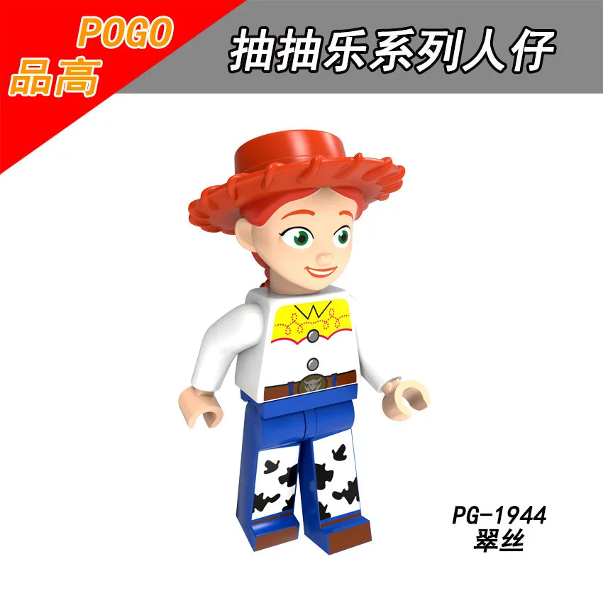 Disney Building Blocks Cartoon Comedy Simpson Family Mini Model Figures Assemble Action Bros Figures Building Blocks Toys