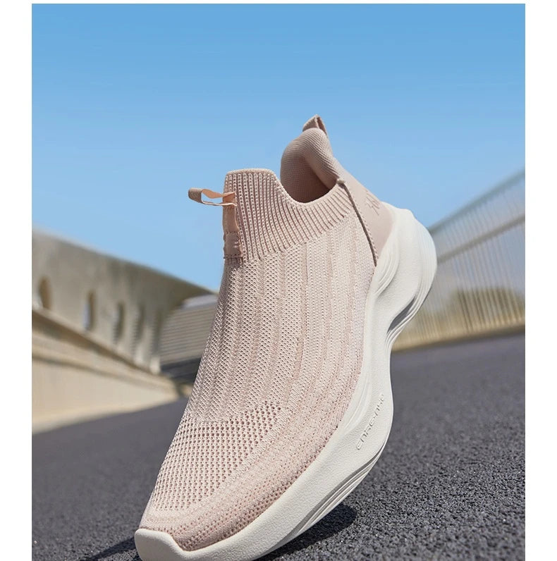 361 Degrees Women Running Shoes Spring New Mesh Thick Bottom Rebound Casual Shock-absorber Durable Female Sneaker 682512238