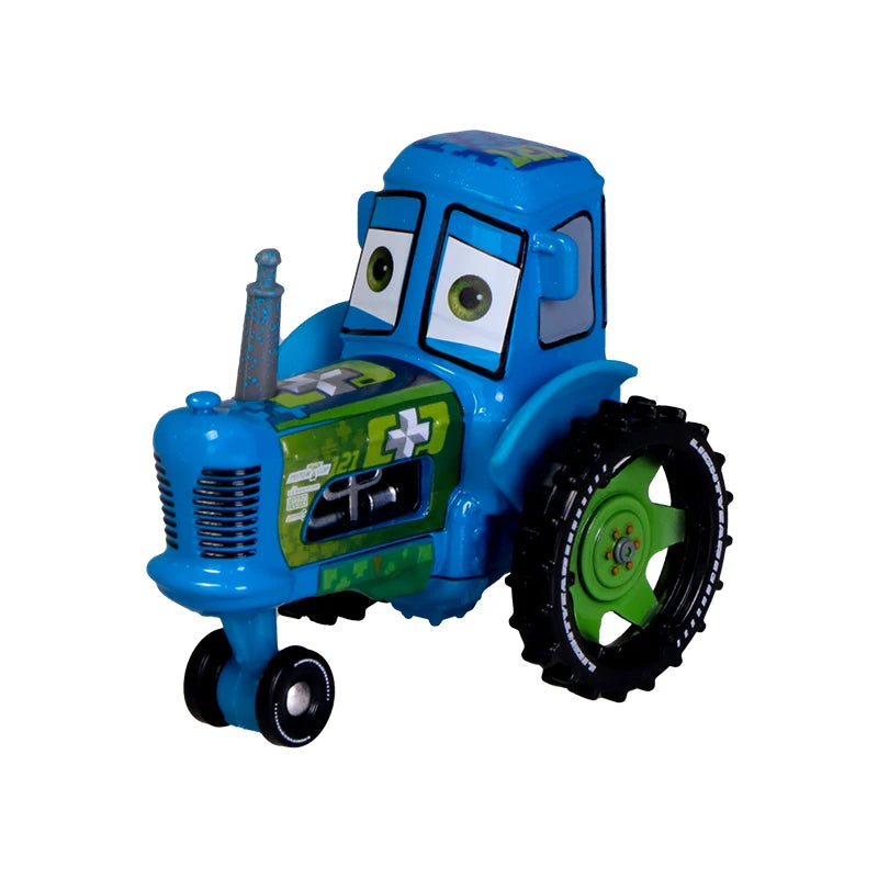 Disney Pixar Cars 2 3 Toys Lightning McQueen Truck Uncle Mack 1:55 Diecast Mater Piston Cup Fritter Frank Model Child Kids Gifts