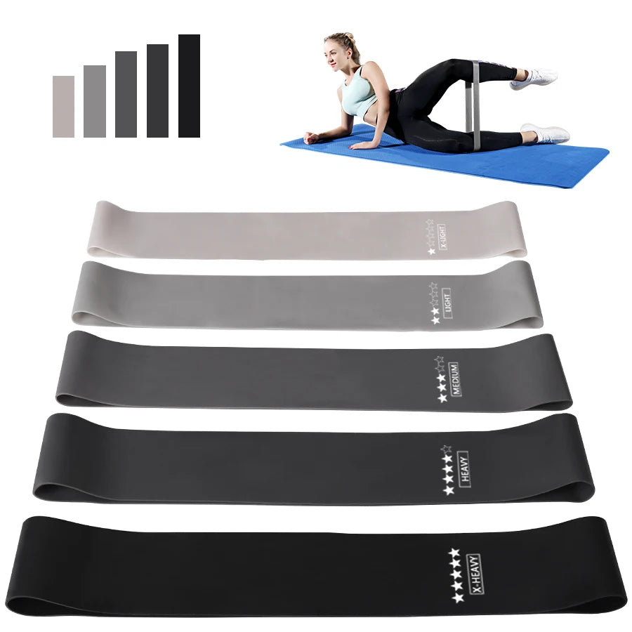 Fitness Workout training Resistance Bands Home yoga sport resistance bands Stretching Elastic Pilates Crossfit Gym Equipment