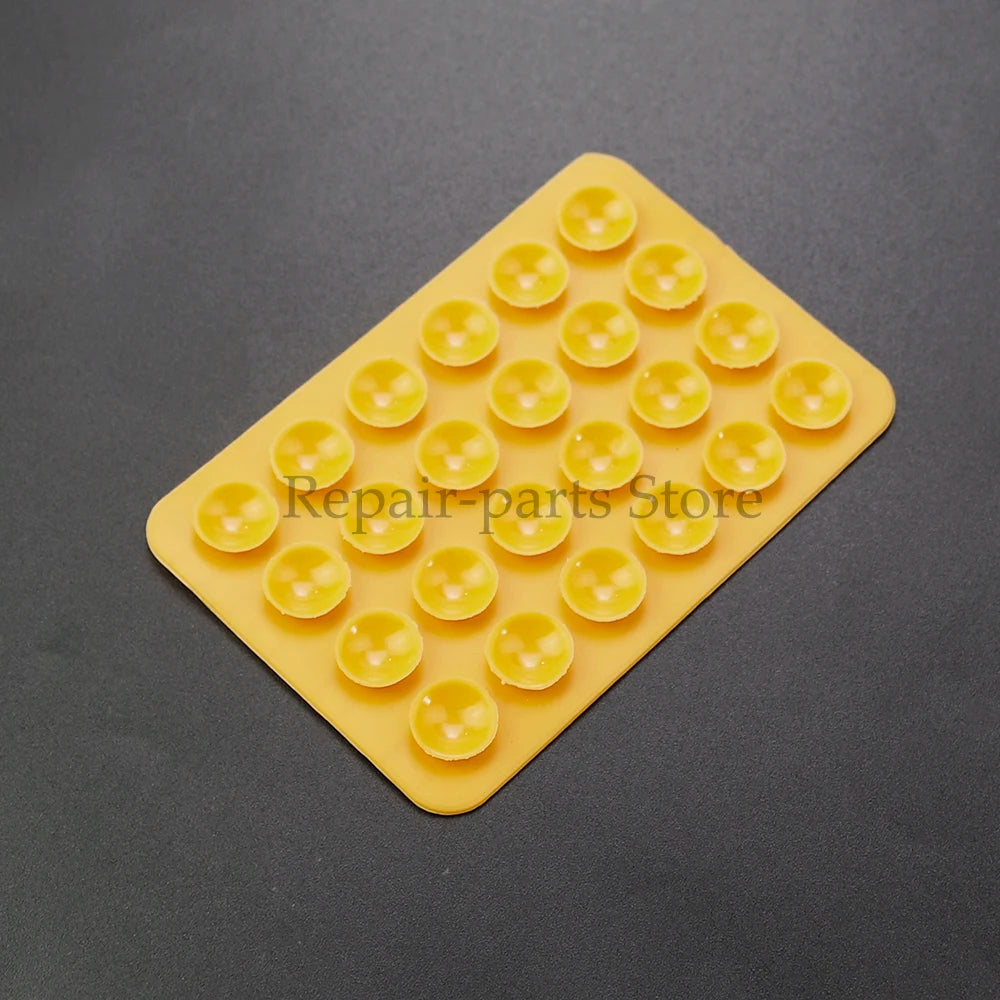 2pcsThickened Silicone Suction Cup 24 Square Suction Cups Mobile Phone Tablet Luggage Suction Cup Universal Charger Leather Case