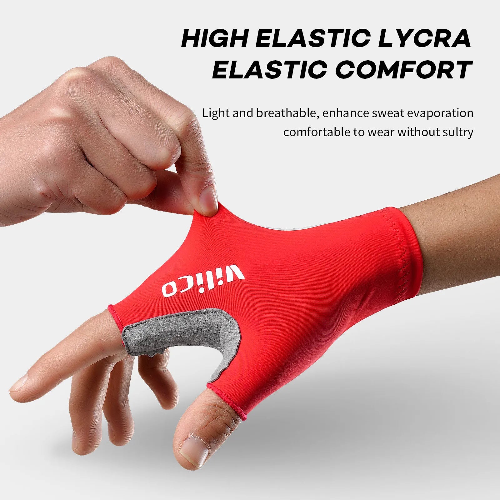 Breaking Wind Cycling Half Finger Gloves Anti-slip Bicycle Mittens Racing Road Bike Glove MTB Biciclet Guantes