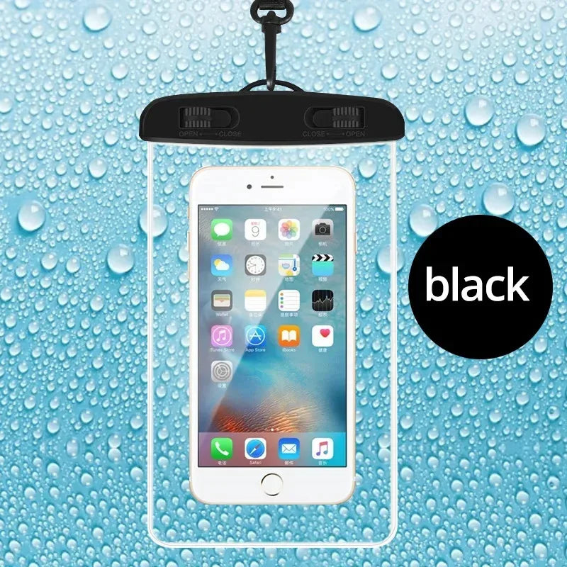 IPX8 waterproof universal phone cases water proof bag swim phone protector pouch PV cover for iPhone 15 14 Samsung Oppo Vivo