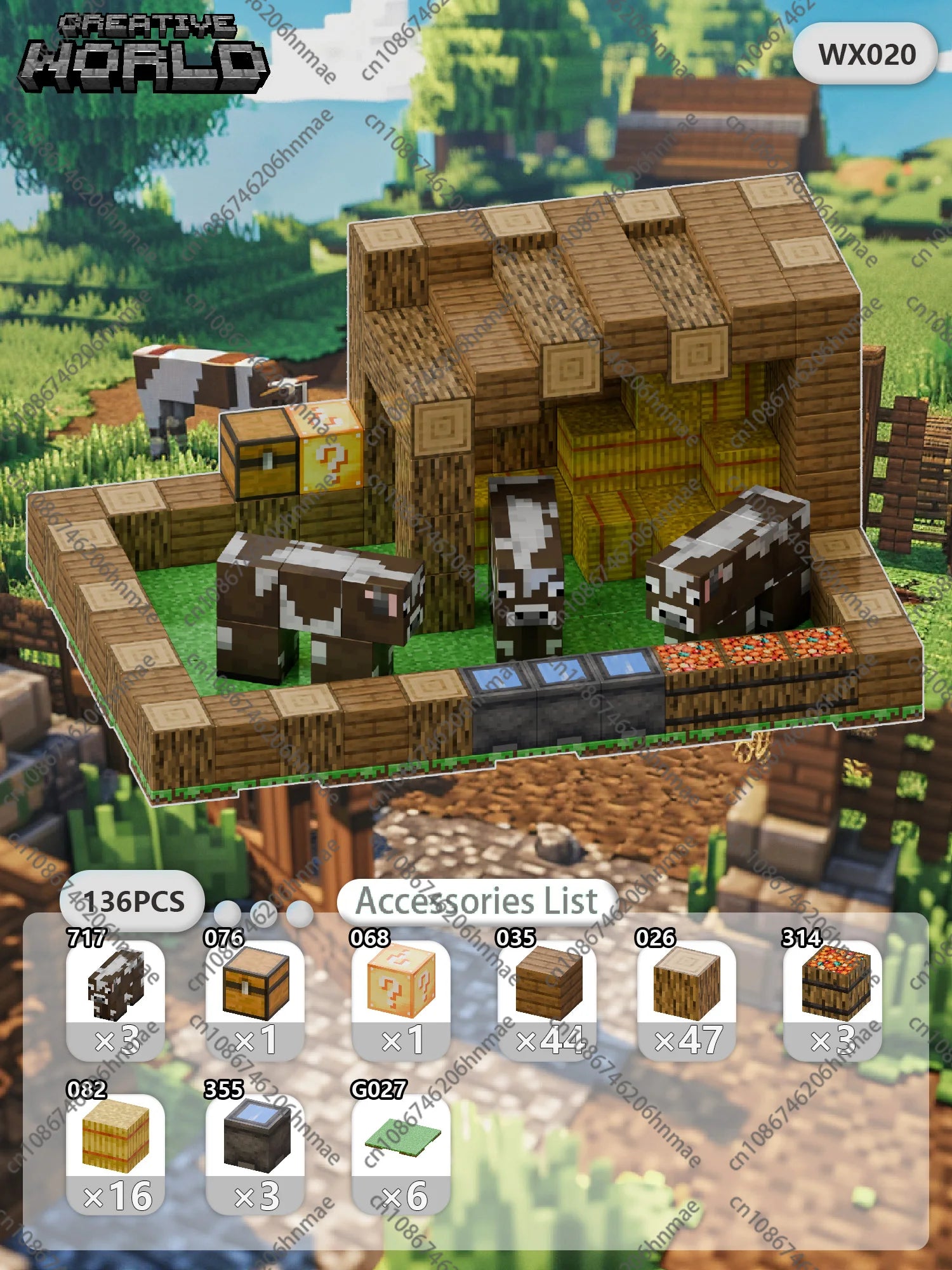 Magnetic Building Blocks Mine World Magnet Cube for Stacking Construction Brick Set Pixel Style Sensory Toys Kid Boys Girls DIY