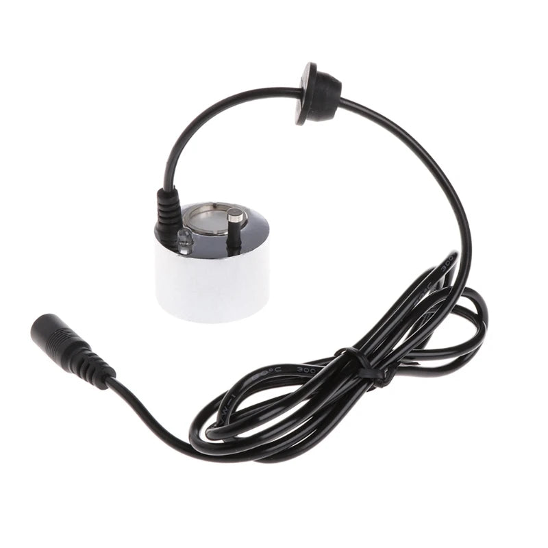 2023 New Maker Fogger Water Fountain Pond Fog Machine Atomizer Air Humidifier with Red LED Light for Office Home Aquarium