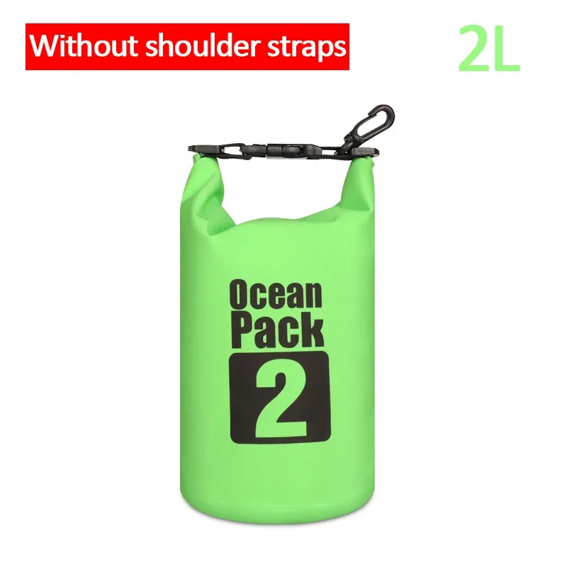 Waterproof PVC Dry Bag for Women Men 2L/5L/10L/15L/20L/30L Outdoor Sport Storage Bag for Kayaking, Boating, Fishing, Swimming