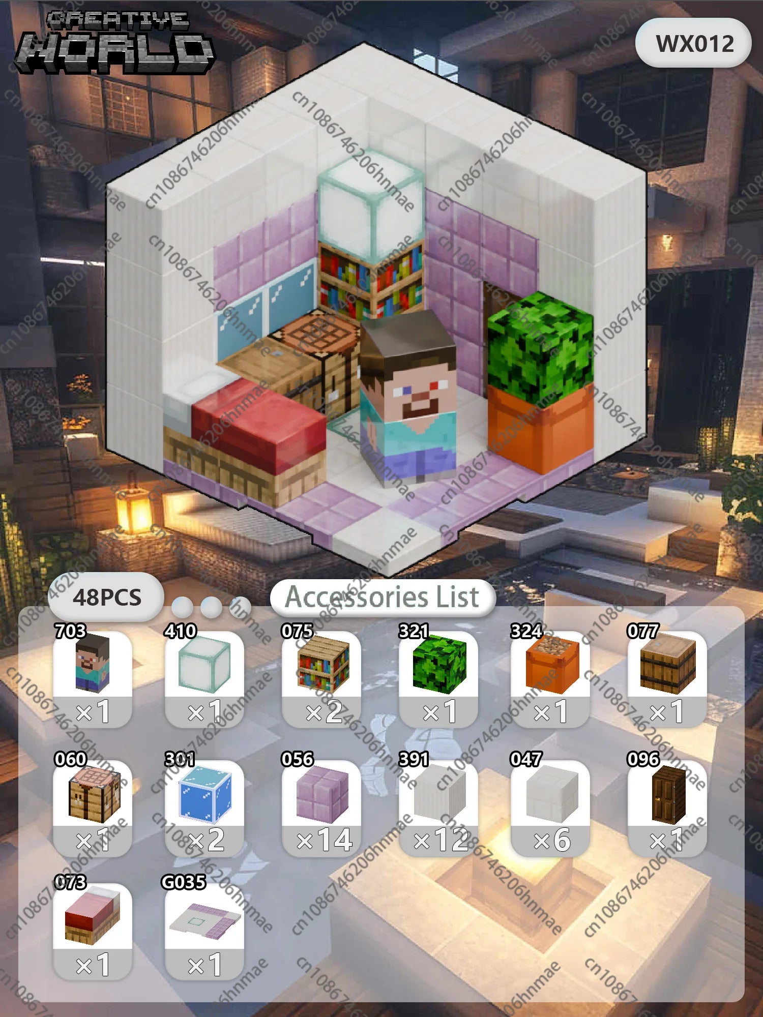 Magnetic Building Blocks Mine World Magnet Cube for Stacking Construction Brick Set Pixel Style Sensory Toys Kid Boys Girls DIY