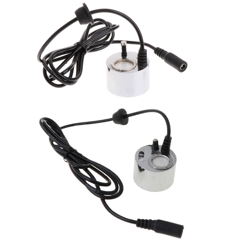 2023 New Maker Fogger Water Fountain Pond Fog Machine Atomizer Air Humidifier with Red LED Light for Office Home Aquarium