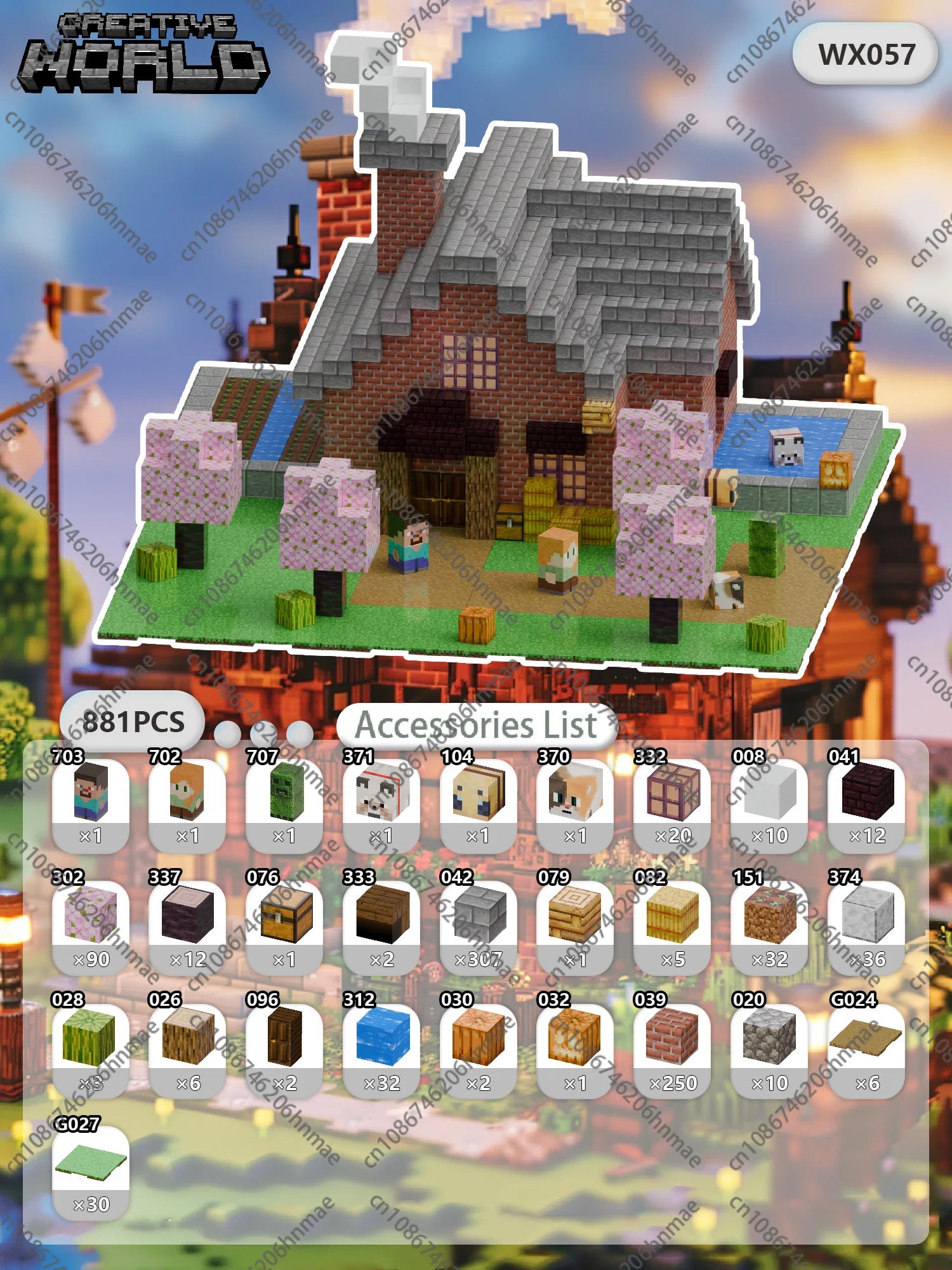 Magnetic Building Blocks Mine World Magnet Cube for Stacking Construction Brick Set Pixel Style Sensory Toys Kid Boys Girls DIY