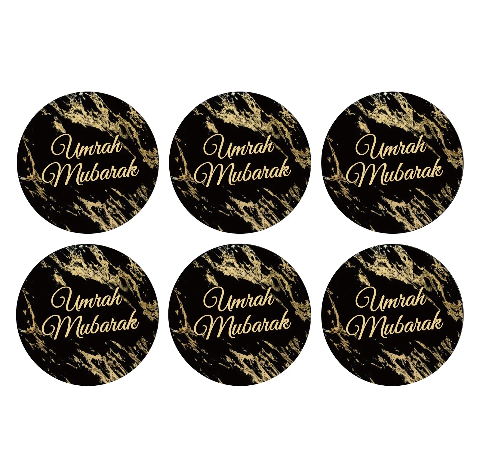 umrah mubarak decorative stickers, Muslin Sheep Holidays Kaaba Bottle Wrapper, hajj mubarak gift decoration supplies