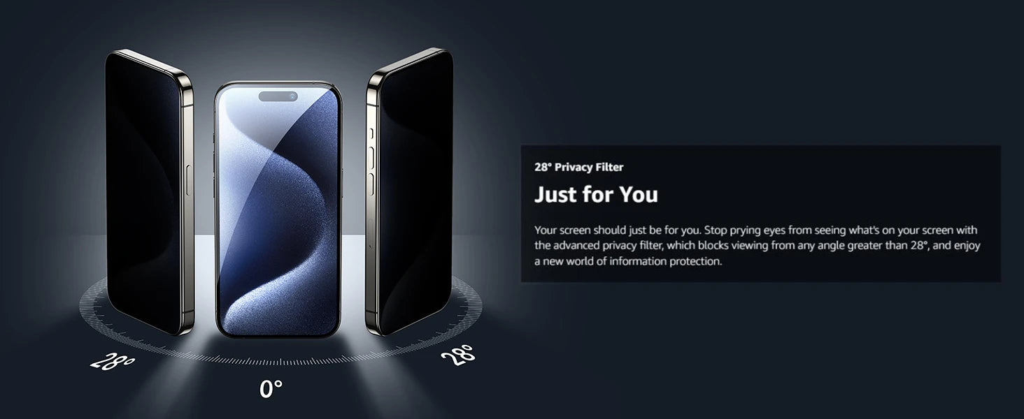 5PCS Anti-Spy Glass For iPhone 16 15 14 13 12 11 17 Pro Max Privacy Screen Protectors For iPhone X XS XR Plus SE Tempered Glass