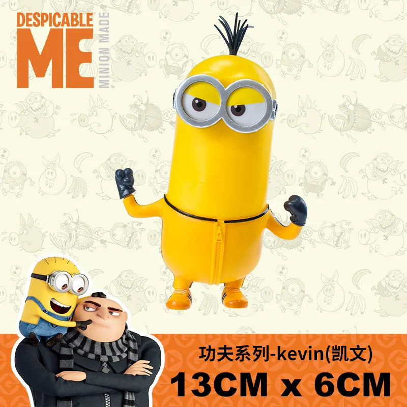 Authentic Full Series Toys Set Miniones Kevin Bob Gru 3d Eye Despicable Miniones With Action Figures Toys For Kids Gifts