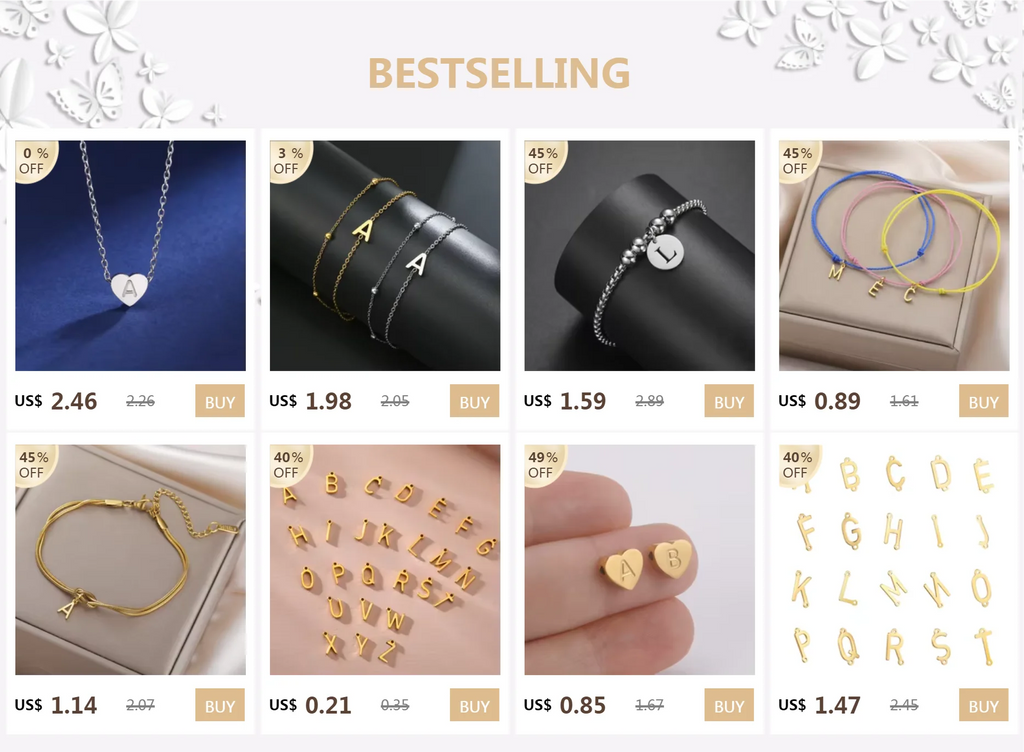 Cazador Minimalist Initial A-Z Letter Necklace for Women Alphabet Stainless Steel Choker Chains Jewelry Birthday Gift Wholesale