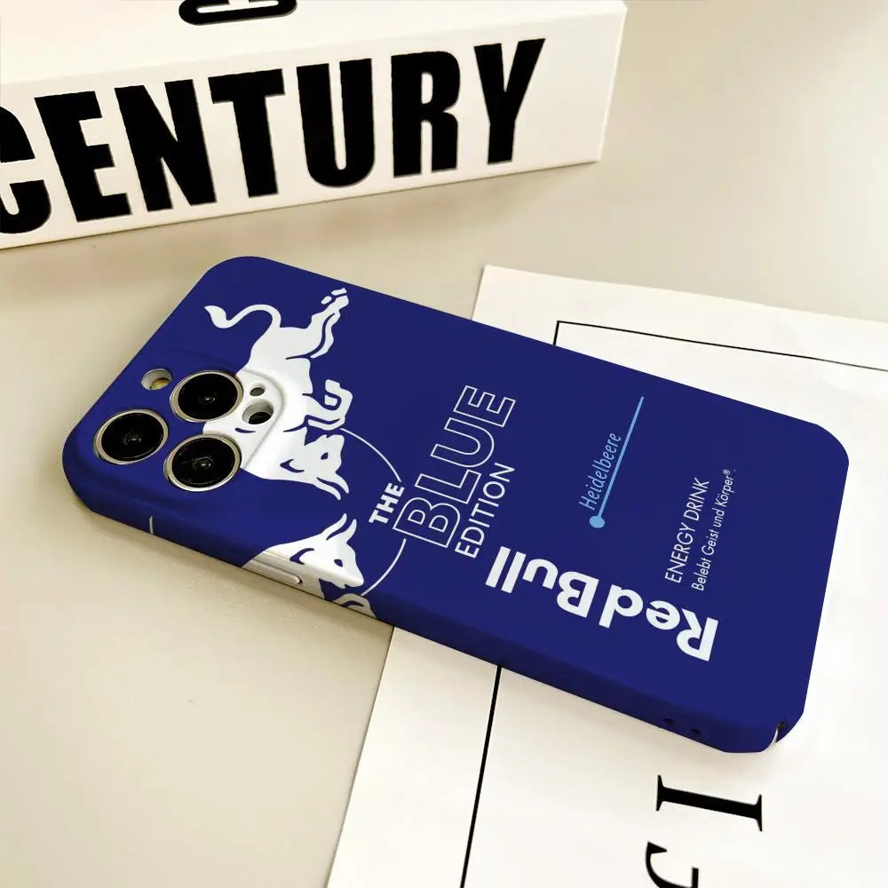 Fashion Red B-bulleS Logo Phone Case For IPhone 17 16 15 14 13 12 11 Plus Pro Max Mini Glossy HD Hard Cover Film Shell