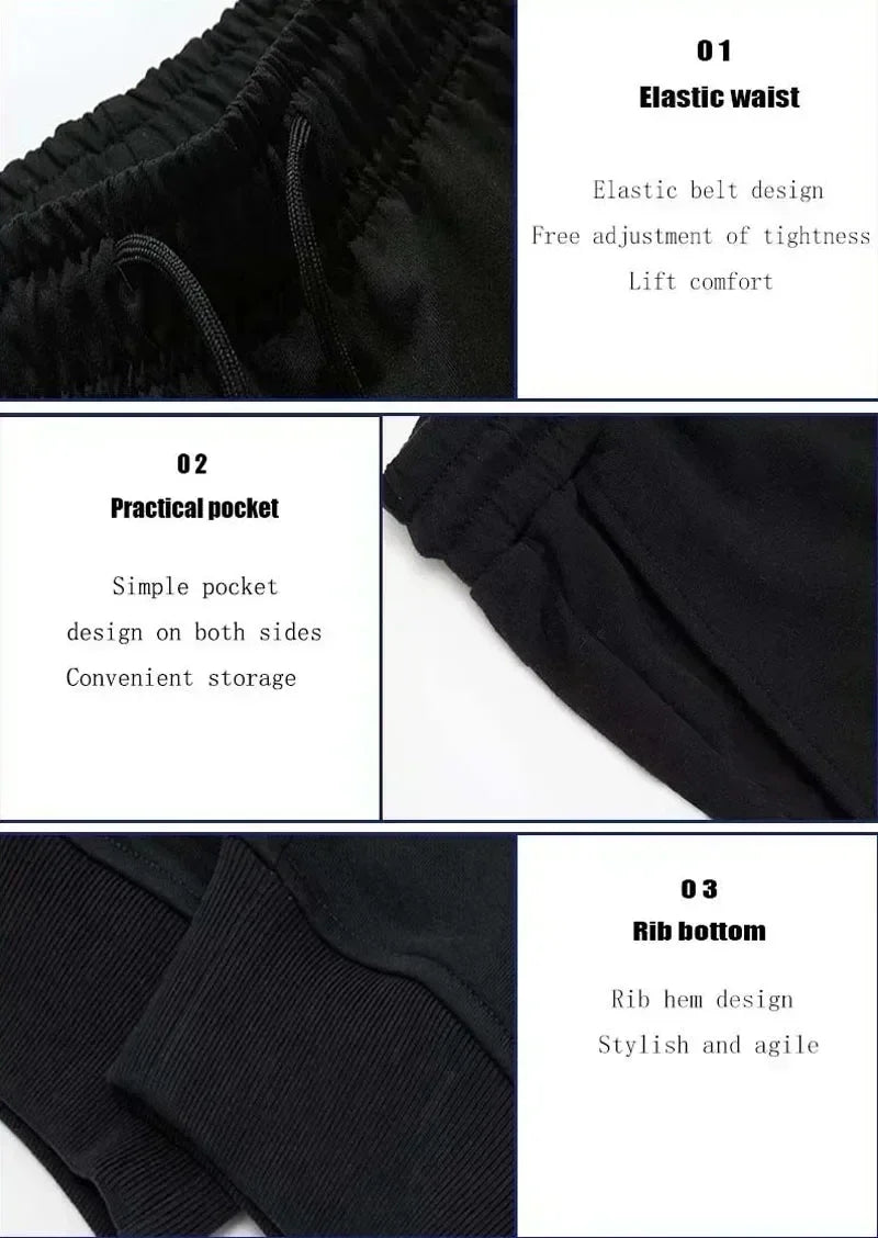 Men Printed Pants EVERLAST Men Women Running Pants Joggers Sweatpant Sport Casual Trousers Fitness Gym Breathable Pants