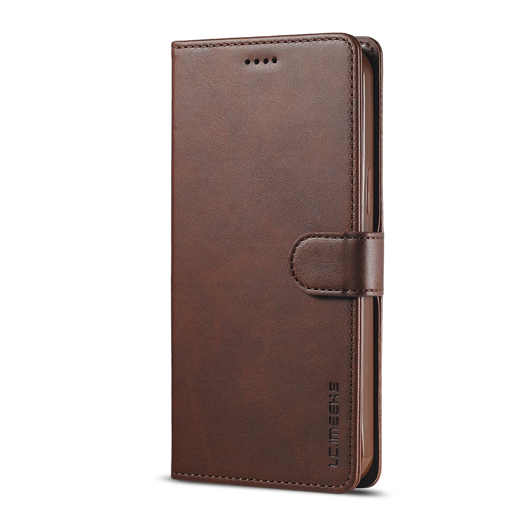 Flip Leather Wallet Case For iPhone 16 15 14 13 12 11 Pro Max XS XR 8 7 Plus SE Mini 16E Business Card Slot Wallet Phone Cover