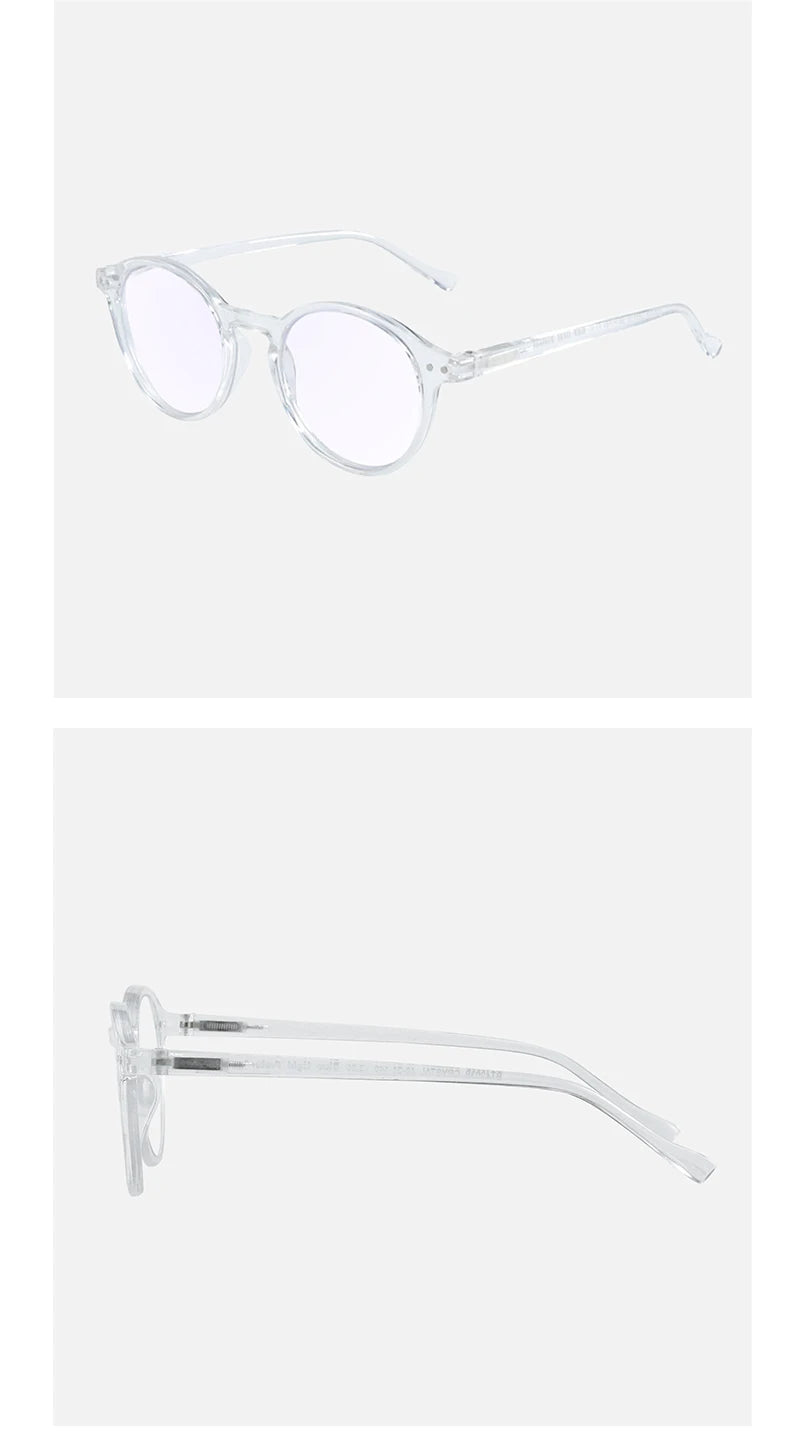 ZENOTTIC 2025 Retro Reading Glasses Anti Blue Light Blocking Readers Fashion Lightweight Eyeglasses Women Men Diopter 0 to 4.0