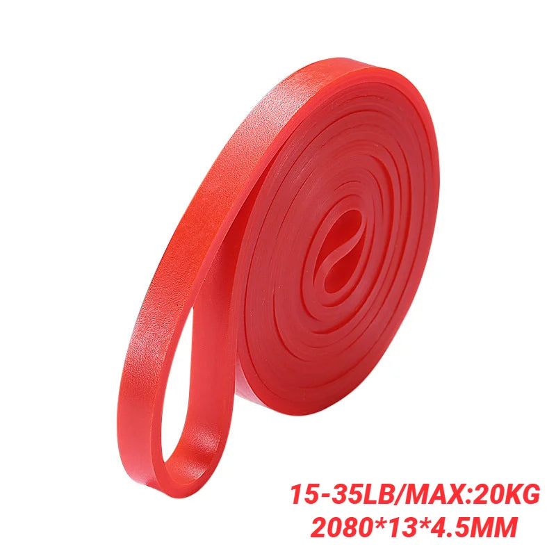 Workout Pilates Latex Resistance Band Exercise Elastic For Sport Strength Pull Up Assist Heavy Duty Fitness Equipment Tough Pull