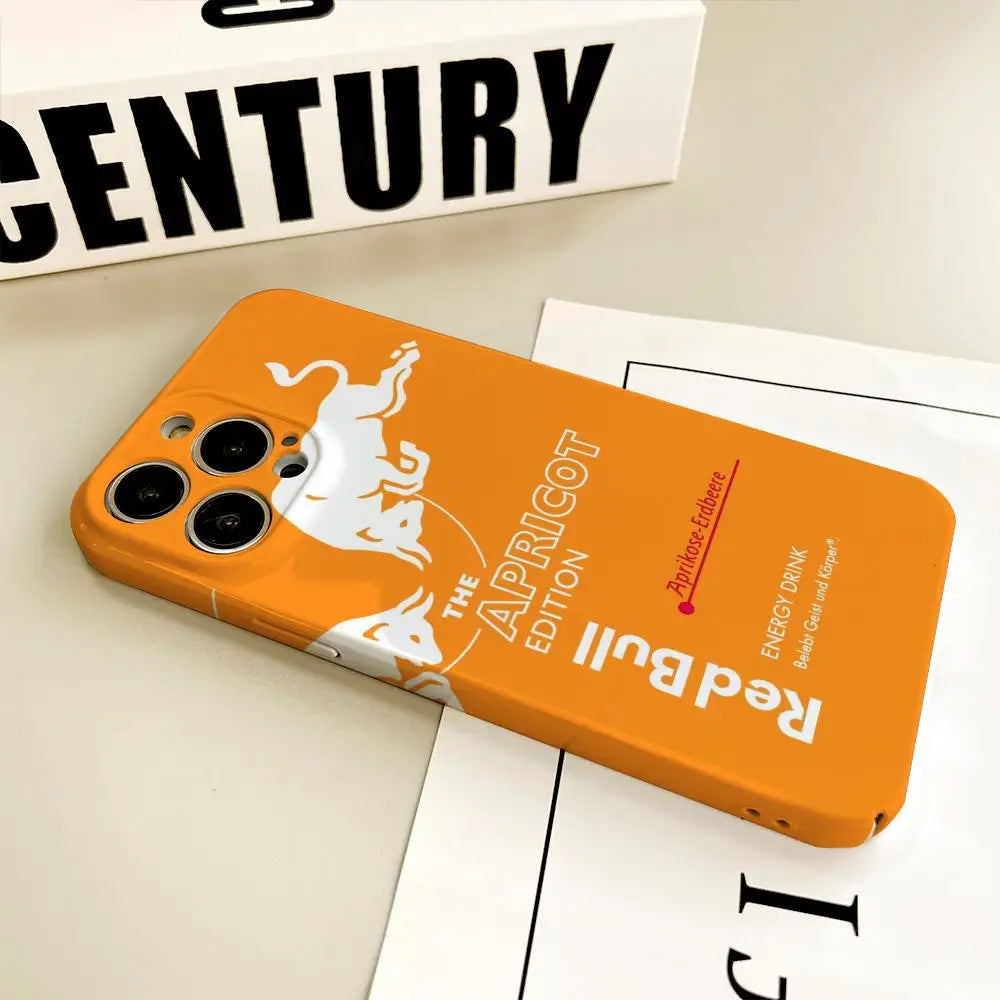 Fashion Red B-bulleS Logo Phone Case For IPhone 17 16 15 14 13 12 11 Plus Pro Max Mini Glossy HD Hard Cover Film Shell