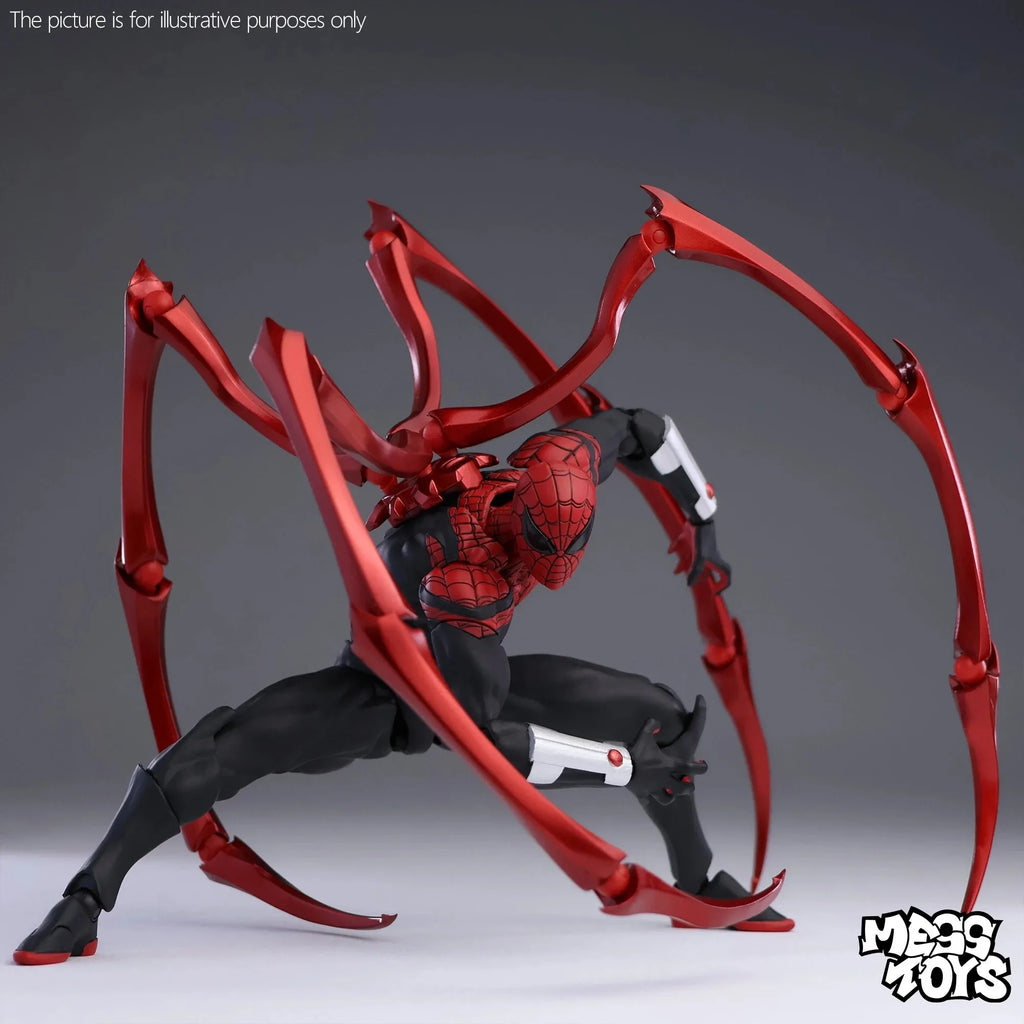 In Stock Mess Toys Superior Spider Man Doctor Octopus Peter Parker Messtoys Spiderman Neighbor Anime Action Figure Toys Gifts