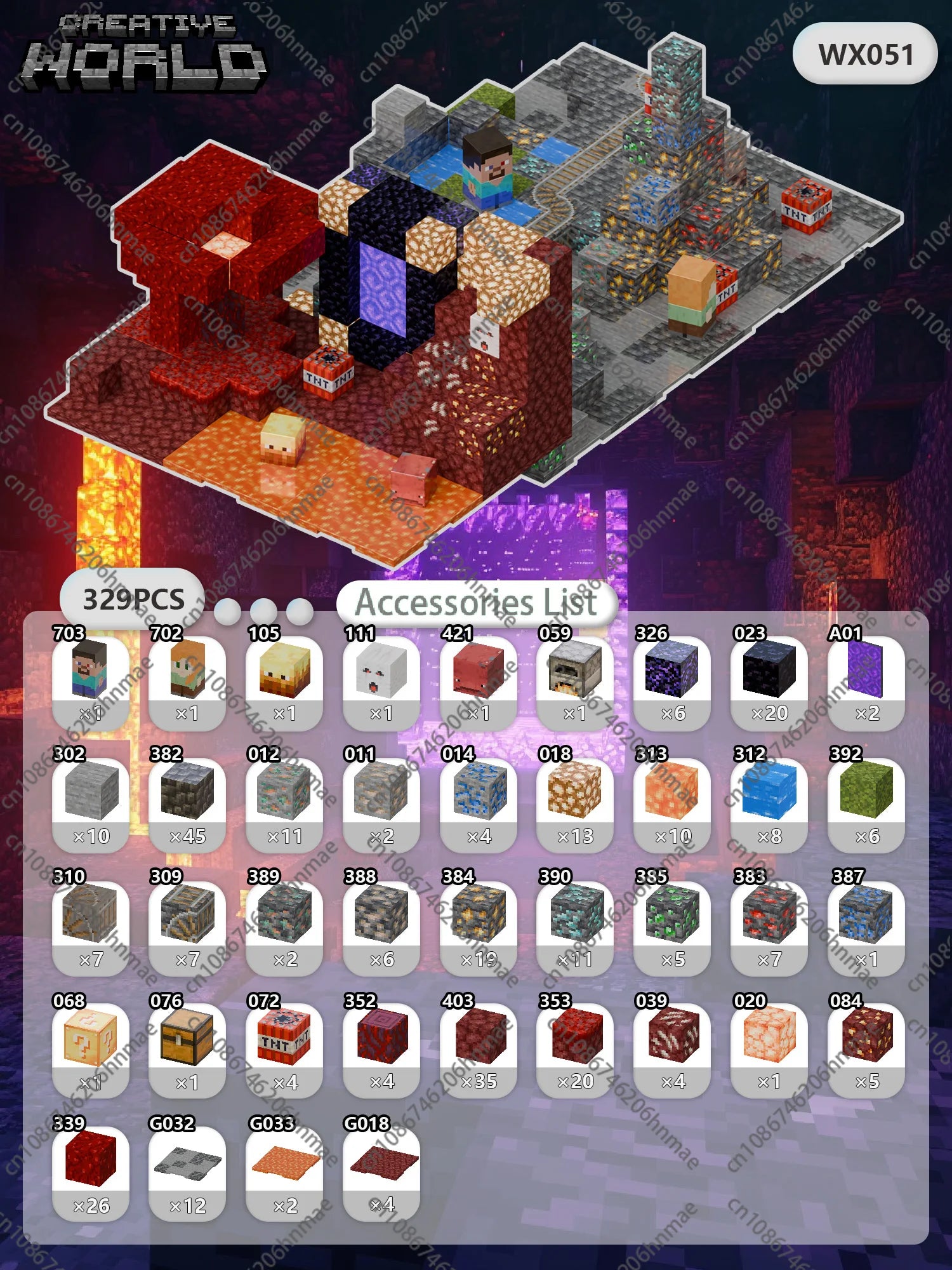 Magnetic Building Blocks Mine World Magnet Cube for Stacking Construction Brick Set Pixel Style Sensory Toys Kid Boys Girls DIY