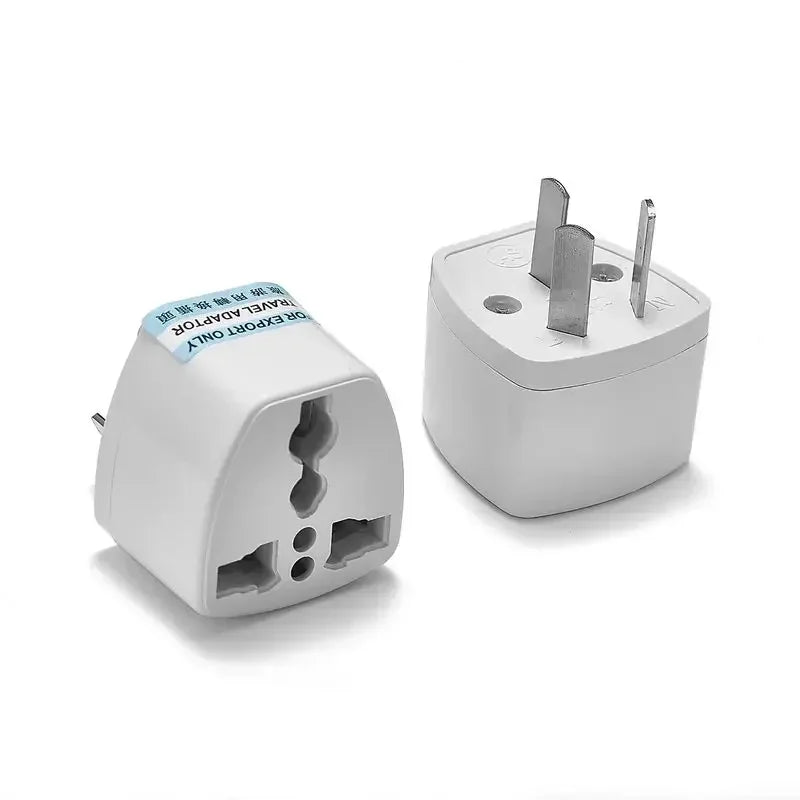 KR Plug Adapter Multifunction Universal AU UK US To EU Electrical Socket Type E/F France Spain Plug Travel Adapter AC Outlet