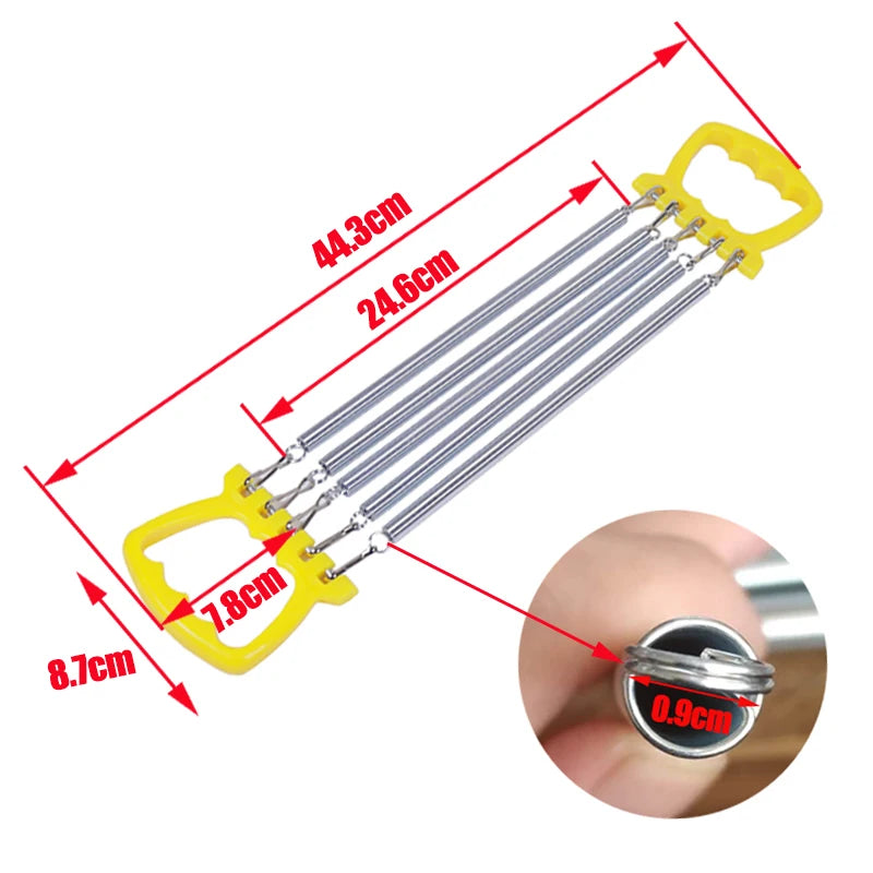 Children Indoor Sport Spring Chest Developer Expander Tension Fitness Adjustable Muscles Exercise Equipment 5 Resistance Band