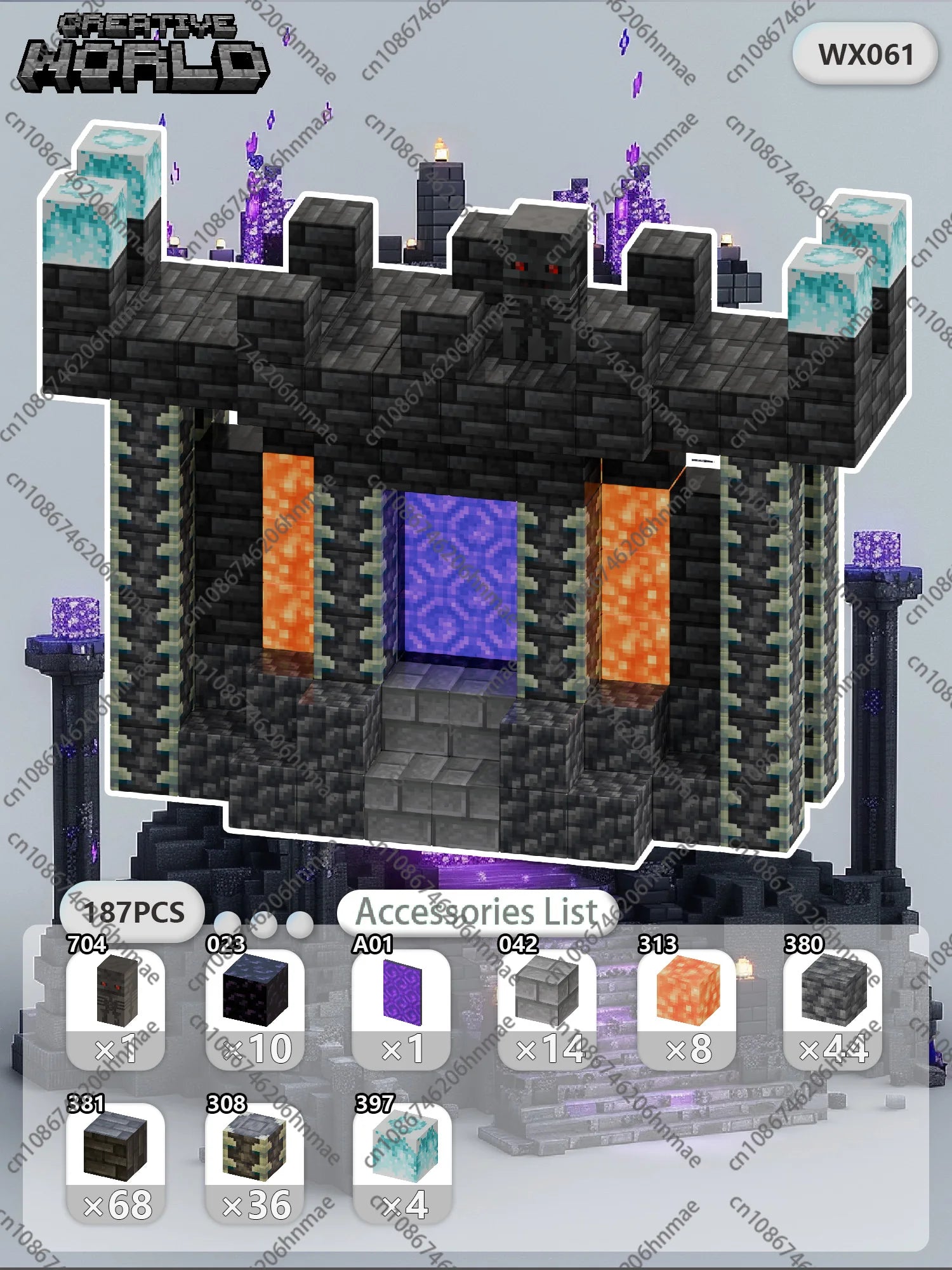 Magnetic Building Blocks Mine World Magnet Cube for Stacking Construction Brick Set Pixel Style Sensory Toys Kid Boys Girls DIY