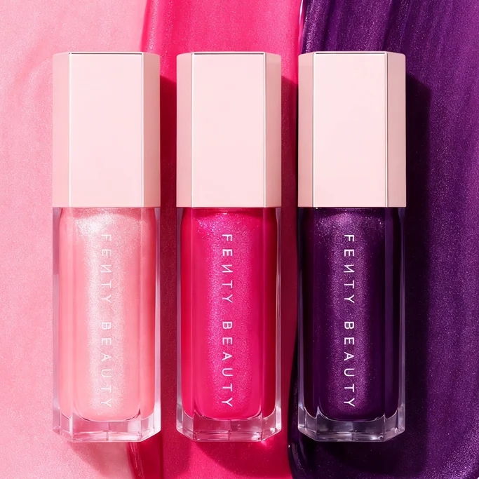 Fenty Beauty Transparent Lip Glaze Color Mirror Shine Glitter Lip Gloss Balm Sexy Lip Plumper Cosmetics Makeup Liquid Lipstick